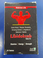 LibidoHerb Tablets for Men – Stamina, Energy & Strength Support | 30 Tablets