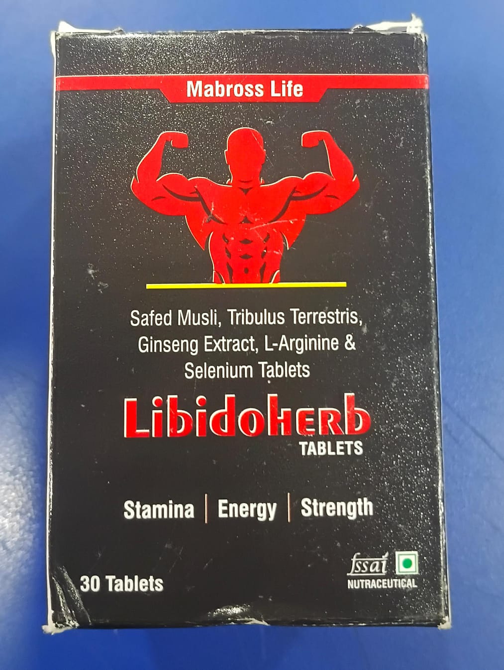 LibidoHerb Tablets for Men – Stamina, Energy & Strength Support | 30 Tablets