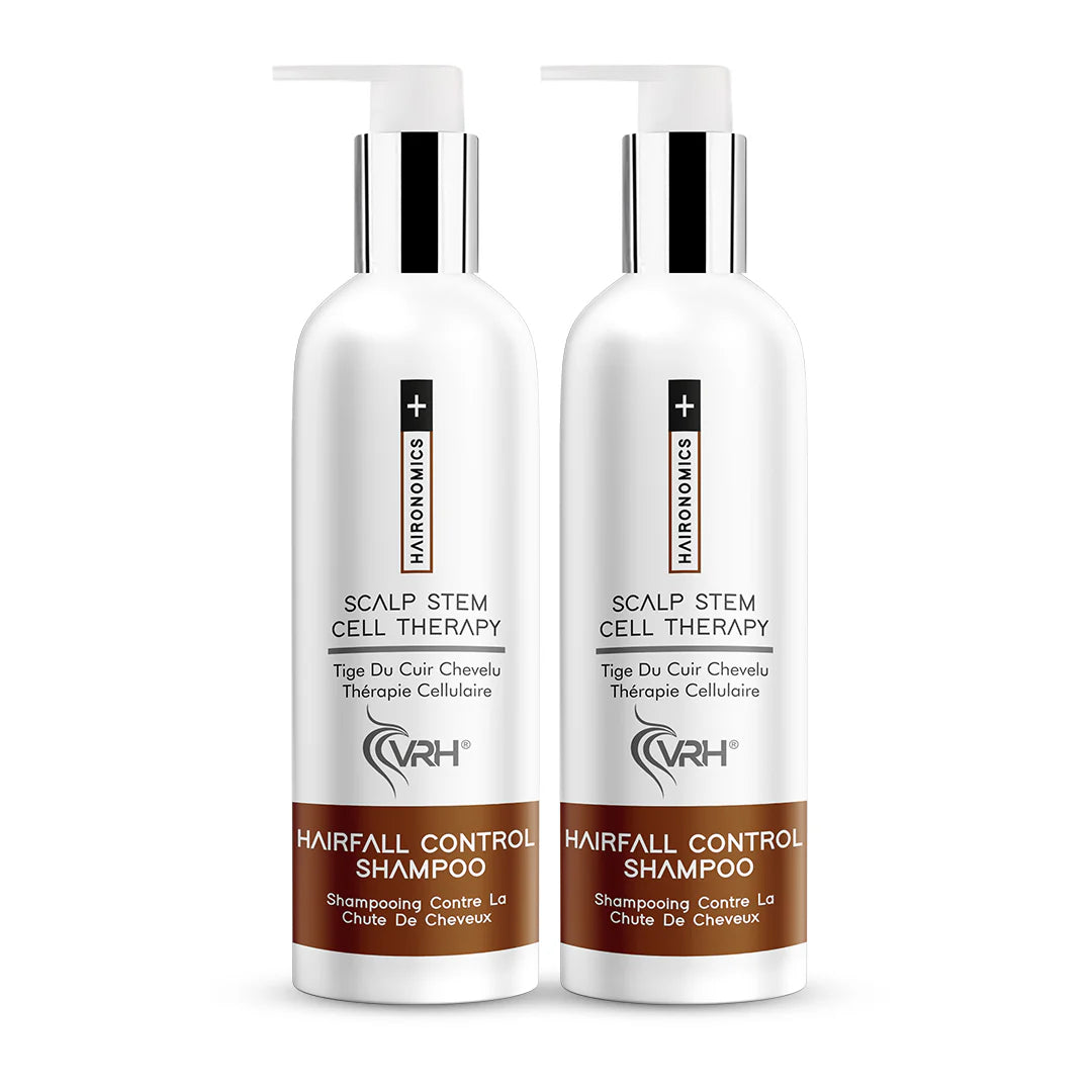 Hairfall Control Shampoo | With Redensyl, Nano Colloidal Copper & Aminexil | Reduces Hair Fall & Strengthens Hair | Gentle Sulfate-Free Formula | For Men & Women