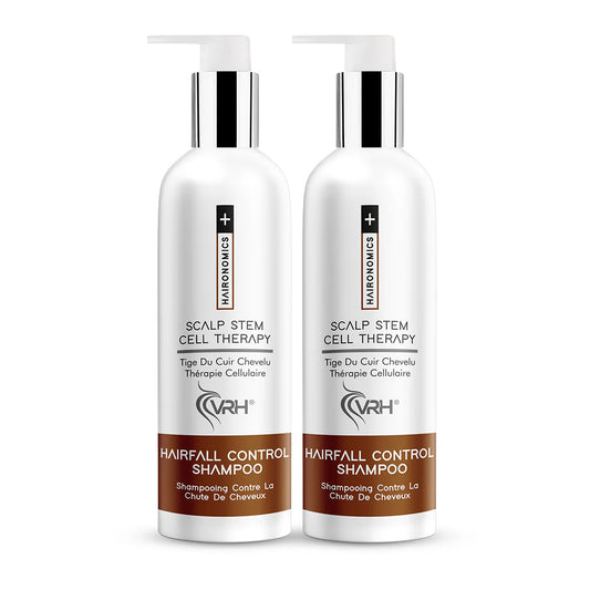 Hairfall Control Shampoo | With Redensyl, Nano Colloidal Copper & Aminexil | Reduces Hair Fall & Strengthens Hair | Gentle Sulfate-Free Formula | For Men & Women
