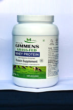 Gimmens Grass-Fed Whey Protein 1kg | Unflavoured | Multi-Source Protein Blend
