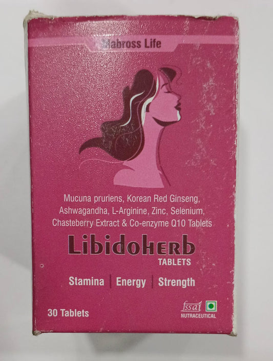 LibidoHerb Tablets – Women's Wellness & Energy Support Supplement | 30 Tablets