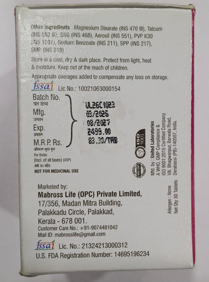LibidoHerb Tablets – Women's Wellness & Energy Support Supplement | 30 Tablets