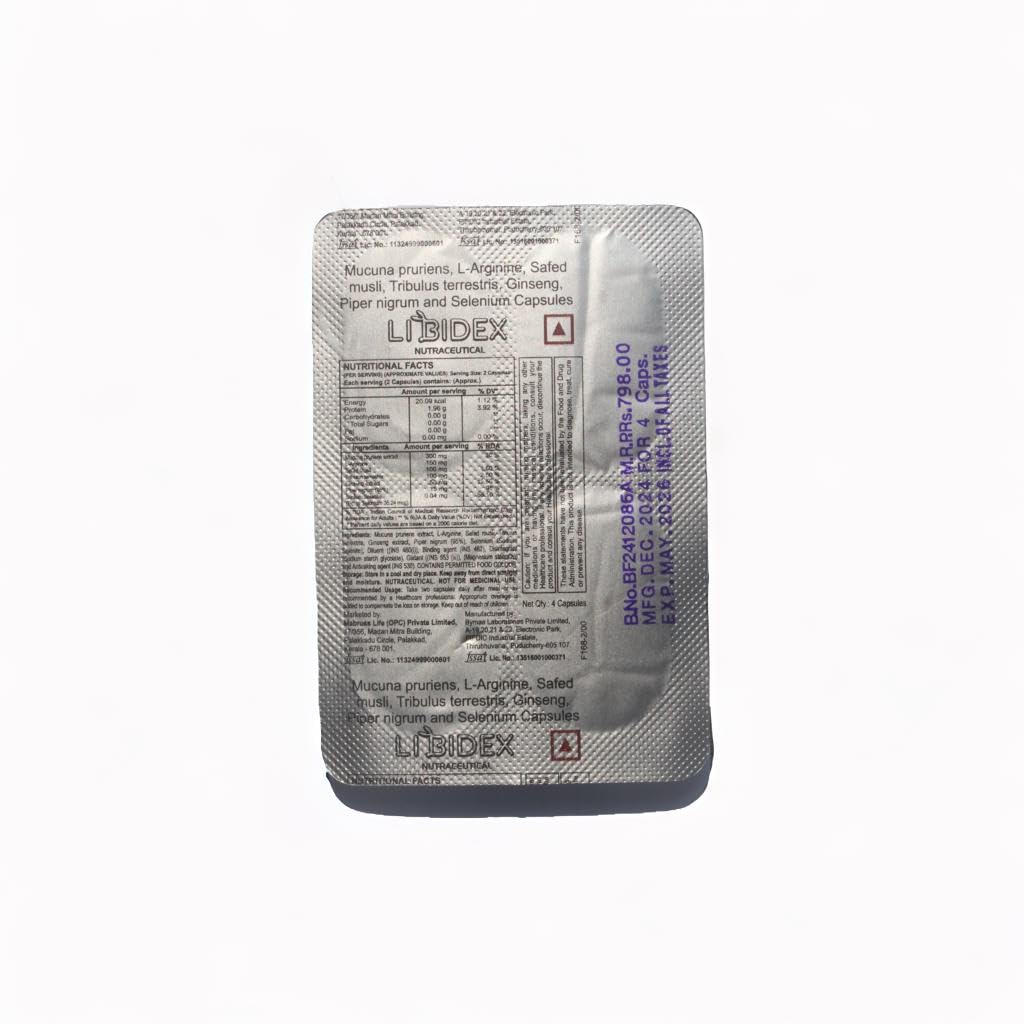 Lubidex packaging on a white background