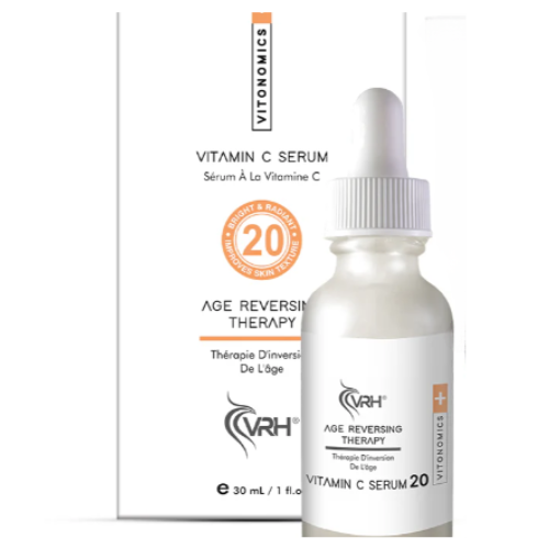 Vitamin C Cleanser & Vitamin C Serum  | Brightens Skin, Reduces Dark Spots & Evens Skin Tone | 30ml | For Men & Women